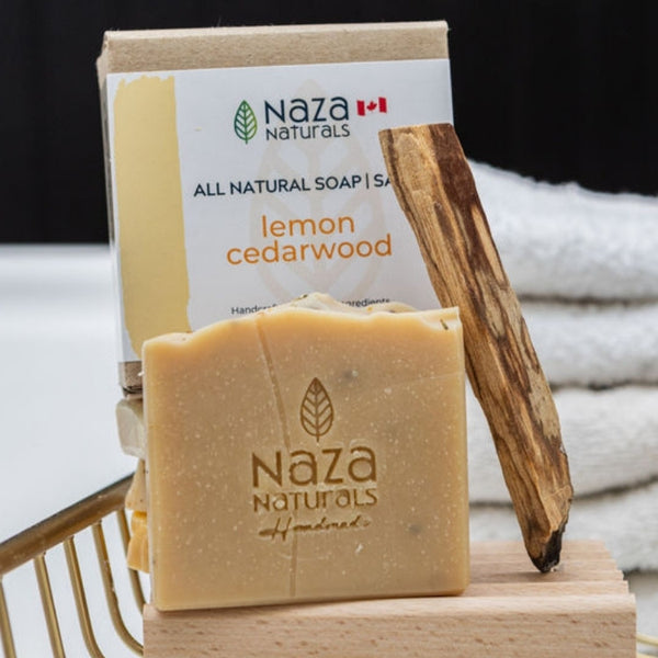 Lemon Cedarwood Soap